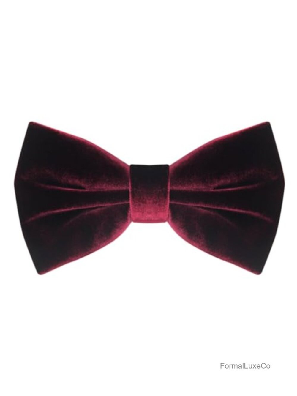 Pre-Tied Velvet Bow Tie Adjustable Silk Classic Men's Formal Necktie